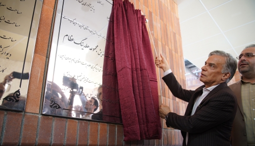 افتتاح مدرسه هجده کلاسه آق‌قلا - استان گلستان