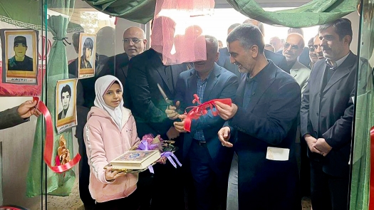 افتتاح هنرستان پسرانه‌ی مهر عظام در روستای اسماعیل‌آباد - ساوه